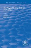 The Plays Of George Colman The Younger