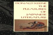 The Pleasures Of Japanese Literature