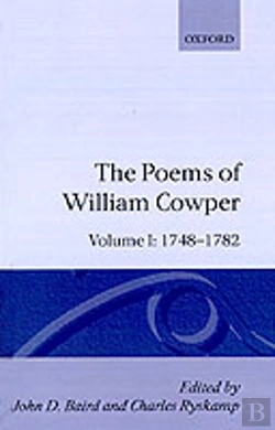 Bertrand.pt - The Poems Of William Cowper: Volume I: 1748-1782