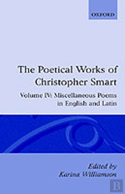 Bertrand.pt - The Poetical Works Of Christopher Smart: Volume Iv. Miscellaneous Poems, English And Latin