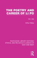 The Poetry And Career Of Li Po