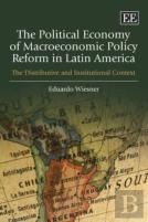 The Political Economy Of Macroeconomic Policy Reform In Latin America