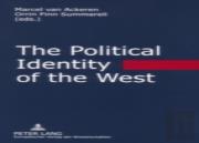 The Political Identity Of The West