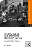The Politics Of Architectural Pedagogy In Iran