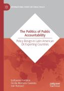 The Politics Of Public Accountability