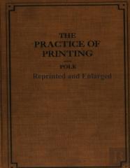 The Practice Of Printing Reprinted And Enlarged