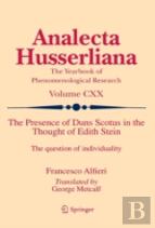 The Presence Of Duns Scotus In The Thought Of Edith Stein