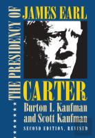 The Presidency Of James Earl Carter, Jr.
