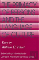 The Primacy Of Persons And The Language Of Culture