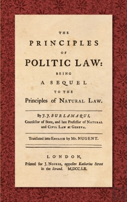 Bertrand.pt - The Principles Of Politic Law  1752 : Be
