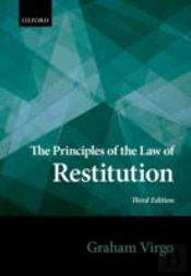 The Principles Of The Law Of Restitution