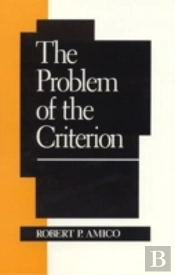 The Problem Of The Criterion