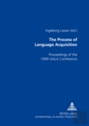The Process Of Language Acquisition