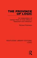 The Province Of Logic