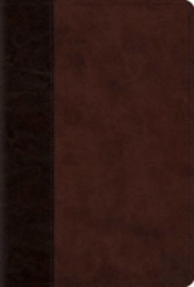 The Psalms, Esv (Trutone Over Board, Brown/Walnut, Timeless Design)