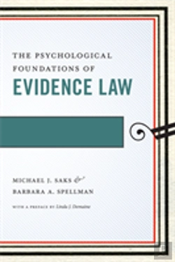 Bertrand.pt - The Psychological Foundations Of Evidence Law