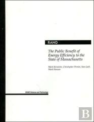 The Public Benefit Of Energy Efficiency For Massachusetts