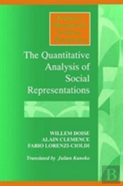 The Quantitative Analysis Of Social Representations