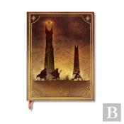 The Quest Continues (The Lord Of The Rings Collection) Journal Mini Lined (Elastic Band Closure)