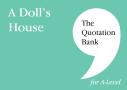 The Quotation Bank: A Doll'S House A-Level Revision And Study Guide For English Literature
