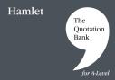 The Quotation Bank: Hamlet A-Level Revision And Study Guide For English Literature