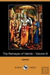 The Ramayan Of Valmiki - Volume Iii (Dod