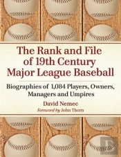 The Rank And File Of 19th Century Major League Baseball