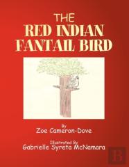 The Red Indian Fantail Bird
