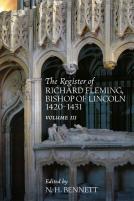 The Register Of Richard Fleming Bishop Of Lincoln 1420-1431: Iii