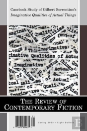 The Review Of Contemporary Fiction: Volume Xxiii, Part 1