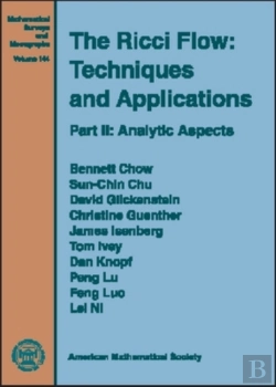 Bertrand.pt - The Ricci Flow: Techniques And Applications