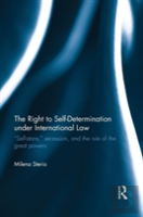 The Right To Self-Determination Under International Law