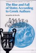The Rise And Fall Of States According To Greek Authors