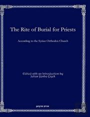 The Rite Of Burial For Priests