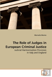 The Role Of Judges In European Criminal