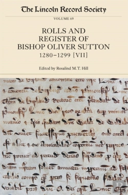 Bertrand.pt - The Rolls And Register Of Bishop Oliver Sutton, 1280-1299
