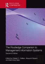 The Routledge Companion To Management Information Systems