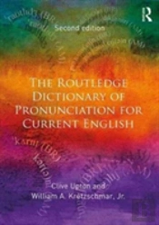 The Routledge Dictionary Of Pronunciation For Current English