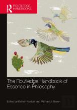 The Routledge Handbook Of Essence In Philosophy
