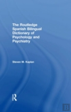 Bertrand.pt - The Routledge Spanish Bilingual Dictionary Of Psychology And Psychiatry