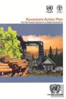The Rovaniemi Action Plan For The Forest Sector In A Green Economy