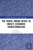 The Rural-Urban Nexus In India'S Economic Transformation