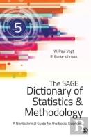 The Sage Dictionary Of Statistics & Methodology