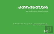 The School Curriculum