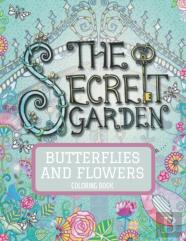 The Secret Garden Butterflies And Flowers Coloring Book