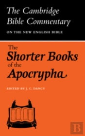 The Shorter Books Of The Apocrypha