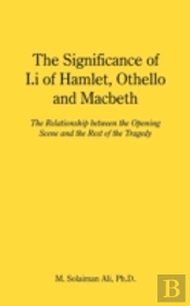 The Significance Of I.I Of Hamlet, Othel