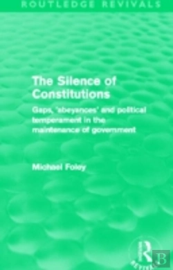 Bertrand.pt - The Silence Of Constitutions (Routledge Revivals)