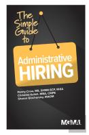 The Simple Guide To Administrative Hiring