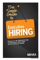 The Simple Guide To Executive Hiring